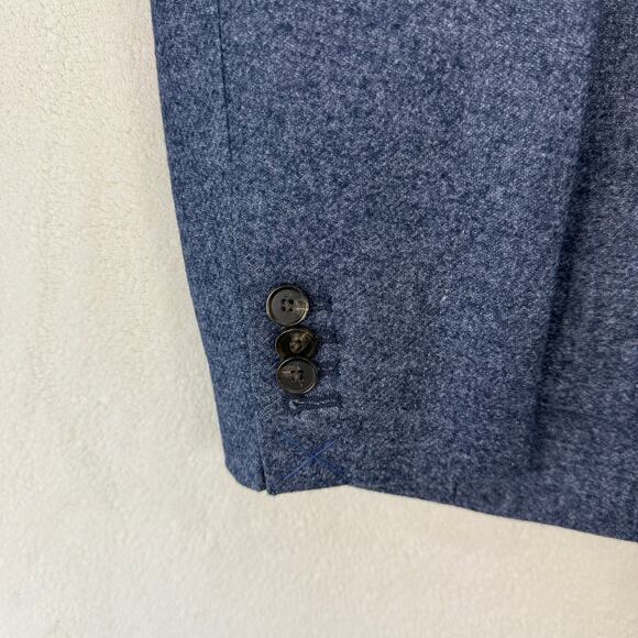 Scotch & Soda Blazer Jacket Dark Navy Blue Mens XL - Picture 4 of 12